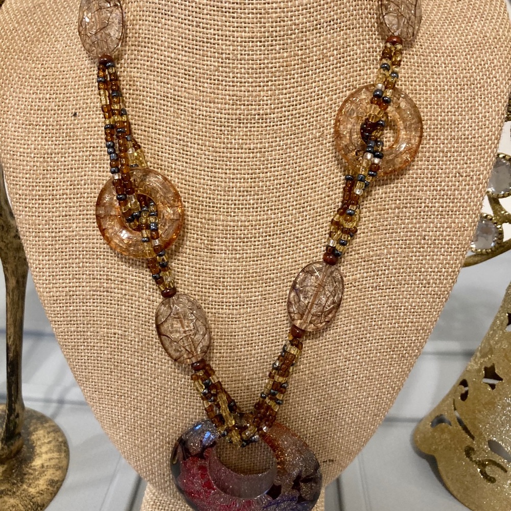 Colorful elegant necklace! - Picture 5 of 5